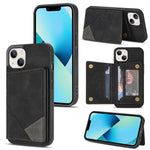 Custodia per telefono con porta carte di linea, For iPhone 14 Pro Max, For iPhone 14 Pro, For iPhone 14, For iPhone 14 Plus