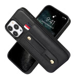 Custodia per cellulare in pelle con cavalletto da polso, For iPhone 14 Pro Max, For iPhone 14 Pro, For iPhone 14, For iPhone 14 Plus