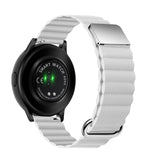 Cinturino in pelle con fibbia magnetica, 20mm For Samsung Galaxy Watch3 41mm, 20mm For Samsung Galaxy Watch3 45mm