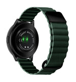 Cinturino in pelle con fibbia magnetica, 22mm For Samsung Galaxy Watch3 41mm, 22mm For Samsung Galaxy Watch3 45mm