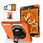 Custodia silicone con rotazione 360° per iPad Mini 5 e Pro 10.5