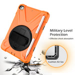 Custodia silicone con rotazione 360° per iPad Mini 5 e Pro 10.5