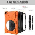Custodia silicone con rotazione 360° per iPad Mini 5 e Pro 10.5