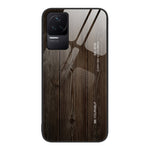 Custodia protettiva in vetro con venature del legno, For Xiaomi Redmi 10C, For Xiaomi Redmi K40S, For Xiaomi Redmi K50 Pro, For Xiaomi Redmi K50