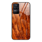 Custodia protettiva in vetro con venature del legno, For Xiaomi Redmi 10C, For Xiaomi Redmi K40S, For Xiaomi Redmi K50 Pro, For Xiaomi Redmi K50