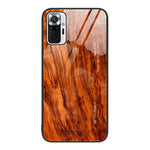 Custodia protettiva in vetro con venature del legno, For Xiaomi Redmi Note 10 Pro 4G, For Xiaomi Redmi Note 11 5G/Poco M4 Pro, For Xiaomi Redmi Note 11E, For Xiaomi Redmi Note 11T Pro
