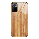 Custodia protettiva in vetro con venature del legno, For Xiaomi Redmi Note 10 Pro 4G, For Xiaomi Redmi Note 11 5G/Poco M4 Pro, For Xiaomi Redmi Note 11E, For Xiaomi Redmi Note 11T Pro