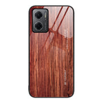 Custodia protettiva in vetro con venature del legno, For Xiaomi Redmi Note 10 Pro 4G, For Xiaomi Redmi Note 11 5G/Poco M4 Pro, For Xiaomi Redmi Note 11E, For Xiaomi Redmi Note 11T Pro