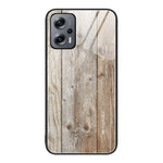 Custodia protettiva in vetro con venature del legno, For Xiaomi Redmi Note 10 Pro 4G, For Xiaomi Redmi Note 11 5G/Poco M4 Pro, For Xiaomi Redmi Note 11E, For Xiaomi Redmi Note 11T Pro