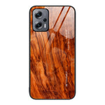 Custodia protettiva in vetro con venature del legno, For Xiaomi Redmi Note 10 Pro 4G, For Xiaomi Redmi Note 11 5G/Poco M4 Pro, For Xiaomi Redmi Note 11E, For Xiaomi Redmi Note 11T Pro