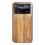 Custodia protettiva in vetro con venature del legno, For Xiaomi Mi 11 Pro, For Xiaomi Poco X4 Pro 5G, For Xiaomi Poco M4 Pro 4G, For Xiaomi Mi 11 Ultra