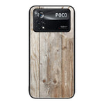 Custodia protettiva in vetro con venature del legno, For Xiaomi Mi 11 Pro, For Xiaomi Poco X4 Pro 5G, For Xiaomi Poco M4 Pro 4G, For Xiaomi Mi 11 Ultra