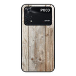 Custodia protettiva in vetro con venature del legno, For Xiaomi Mi 11 Pro, For Xiaomi Poco X4 Pro 5G, For Xiaomi Poco M4 Pro 4G, For Xiaomi Mi 11 Ultra