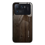 Custodia protettiva in vetro con venature del legno, For Xiaomi Mi 11 Pro, For Xiaomi Poco X4 Pro 5G, For Xiaomi Poco M4 Pro 4G, For Xiaomi Mi 11 Ultra