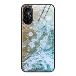 Custodia protettiva per telefono in vetro con motivo in marmo, For Huawei Nova 8 Pro, For Huawei Nova 8 SE, For Huawei Nova 9