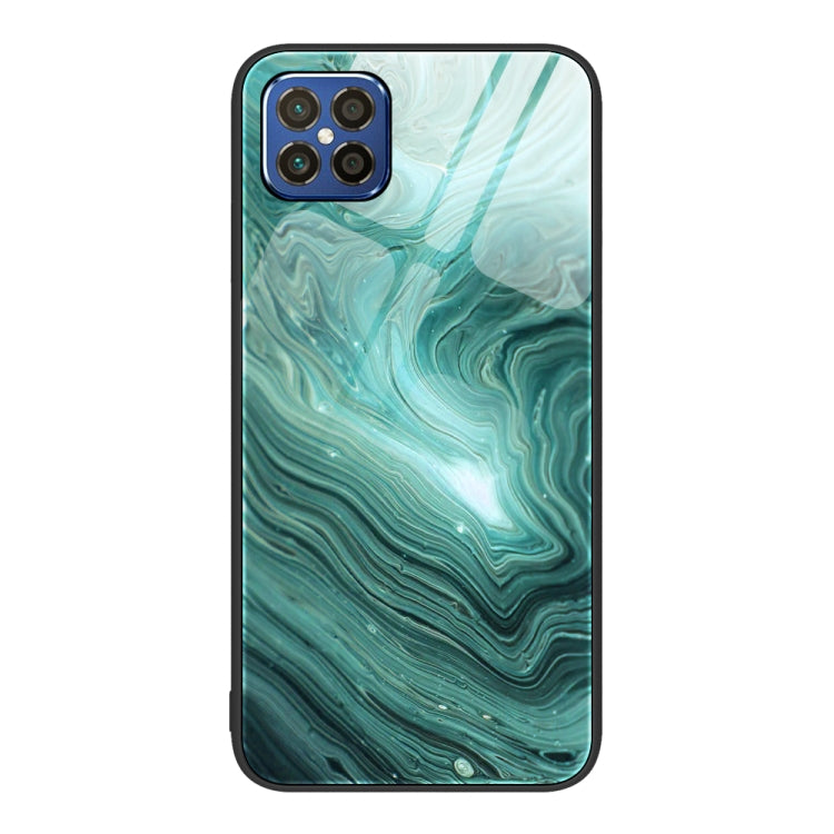 Custodia protettiva per telefono in vetro con motivo in marmo, For Huawei Nova 8 Pro, For Huawei Nova 8 SE, For Huawei Nova 9