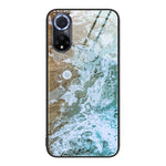 Custodia protettiva per telefono in vetro con motivo in marmo, For Huawei Nova 8 Pro, For Huawei Nova 8 SE, For Huawei Nova 9
