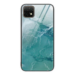 Custodia protettiva per telefono in vetro con motivo in marmo, For Huawei Enjoy 20 Plus 5G, For Huawei Enjoy 20 SE 4G, For Huawei Enjoy 20 5G