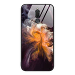 Custodia protettiva per telefono in vetro con motivo in marmo, For Huawei Maimang 6, For Huawei Maimang 7, For Huawei Maimang 10