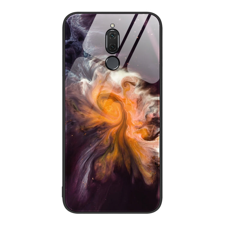 Custodia protettiva per telefono in vetro con motivo in marmo, For Huawei Maimang 6, For Huawei Maimang 7, For Huawei Maimang 10