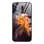 Custodia protettiva per telefono in vetro con motivo in marmo, For Huawei Maimang 6, For Huawei Maimang 7, For Huawei Maimang 10