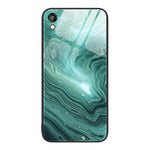 Custodia protettiva per telefono in vetro con motivo in marmo, For Honor 50 SE, For Honor 50, For Honor Play 3e