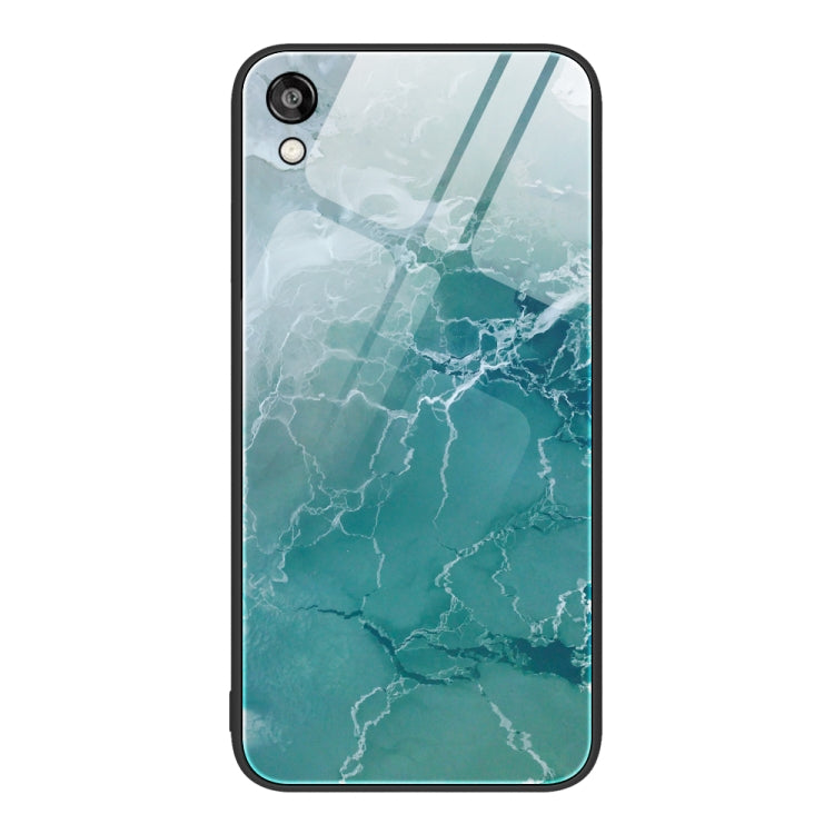 Custodia protettiva per telefono in vetro con motivo in marmo, For Honor 50 SE, For Honor 50, For Honor Play 3e