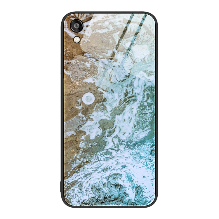 Custodia protettiva per telefono in vetro con motivo in marmo, For Honor 50 SE, For Honor 50, For Honor Play 3e