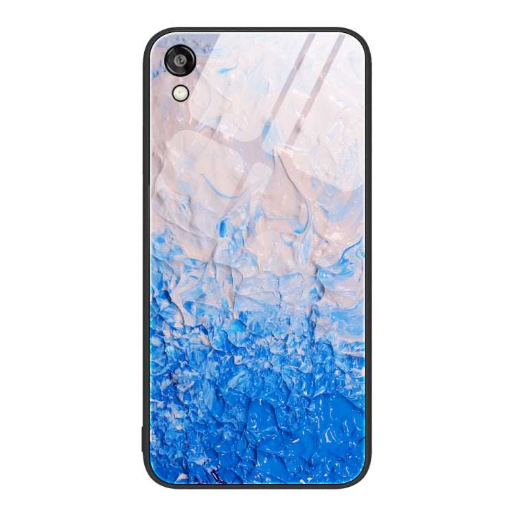 Custodia protettiva per telefono in vetro con motivo in marmo, For Honor 50 SE, For Honor 50, For Honor Play 3e