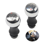 MR-9017 Testa del pomello del cambio del cambio modificata per auto per Peugeot, 5 Speed Black, 5 Speed Red, 5 Speed Black Red, 6 Speed