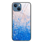 Custodia protettiva per telefono in vetro con motivo in marmo, For iPhone 13 Pro Max, For iPhone 13 Pro, For iPhone 13