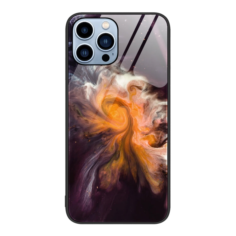 Custodia protettiva per telefono in vetro con motivo in marmo, For iPhone 14 Plus, For iPhone 14 Pro Max, For iPhone 14 Pro
