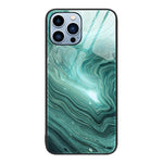 Custodia protettiva per telefono in vetro con motivo in marmo, For iPhone 14 Plus, For iPhone 14 Pro Max, For iPhone 14 Pro