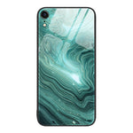 Custodia protettiva per telefono in vetro con motivo in marmo, For iPhone 14, For iPhone 1XR, For iPhone XS Max