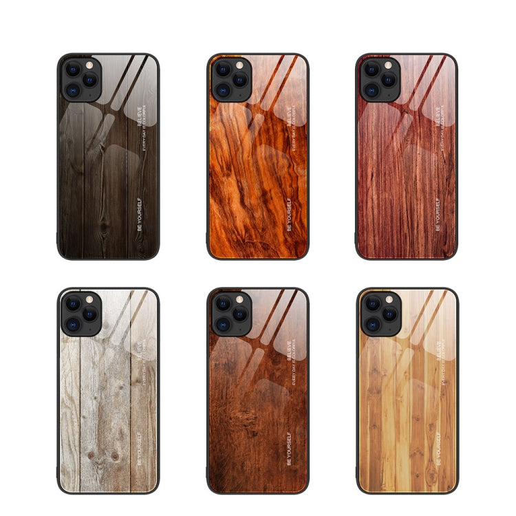 Custodia protettiva in vetro con venature del legno, For iPhone 11 Pro Max, For iPhone 13 Pro Max, For iPhone 13 Pro, For iPhone 13
