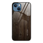 Custodia protettiva in vetro con venature del legno, For iPhone 11 Pro Max, For iPhone 13 Pro Max, For iPhone 13 Pro, For iPhone 13