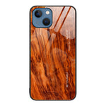 Custodia protettiva in vetro con venature del legno, For iPhone 11 Pro Max, For iPhone 13 Pro Max, For iPhone 13 Pro, For iPhone 13