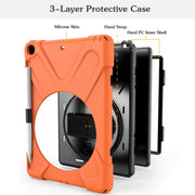 Custodia protettiva iPad 9.7 silicone 360°