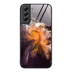 Custodia protettiva per telefono in vetro con motivo in marmo, For Samsung Galaxy M32, For Samsung Galaxy M52 5G, For Samsung Galaxy S21 5G