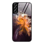 Custodia protettiva per telefono in vetro con motivo in marmo, For Samsung Galaxy S22+ 5G, For OnePlus 10 Pro, For OnePlus Nord 2 5G