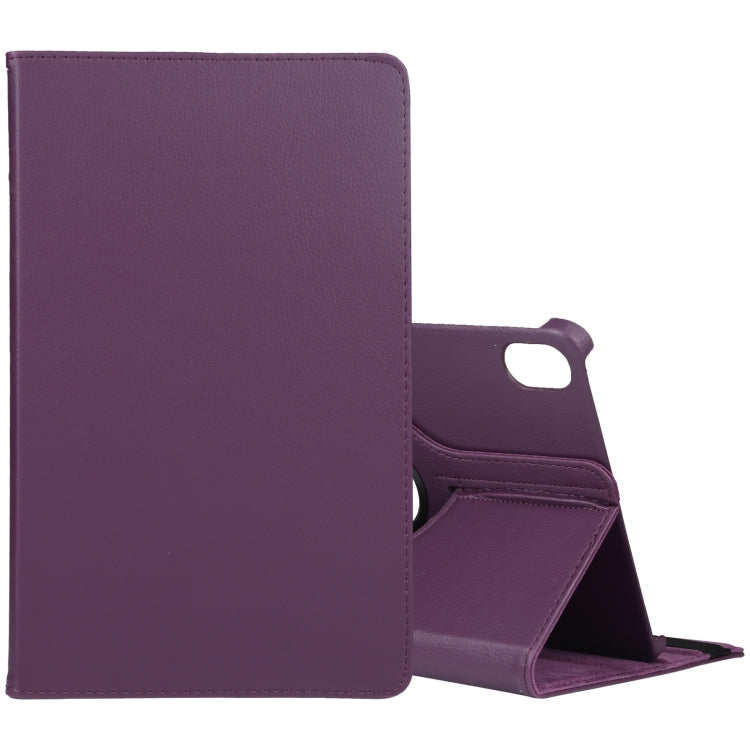 Custodia per tablet in pelle flip con struttura litchi con rotazione a 360 gradi, For Honor Pad 8