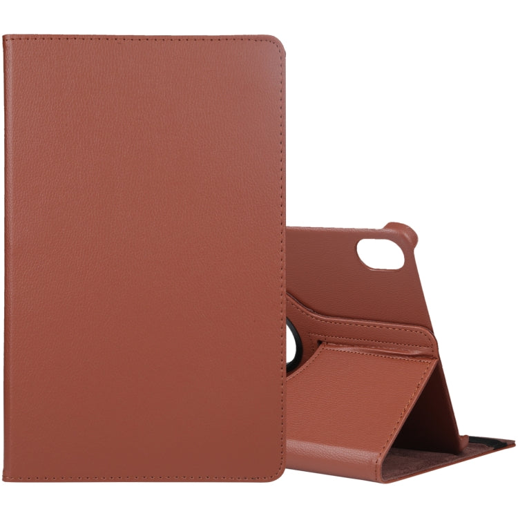 Custodia per tablet in pelle flip con struttura litchi con rotazione a 360 gradi, For Honor Pad 8