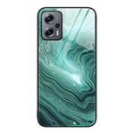 Custodia protettiva per telefono in vetro con motivo in marmo, For Xiaomi Redmi 10C, For Xiaomi Redmi Note 11T Pro, For Xiaomi Redmi K40s