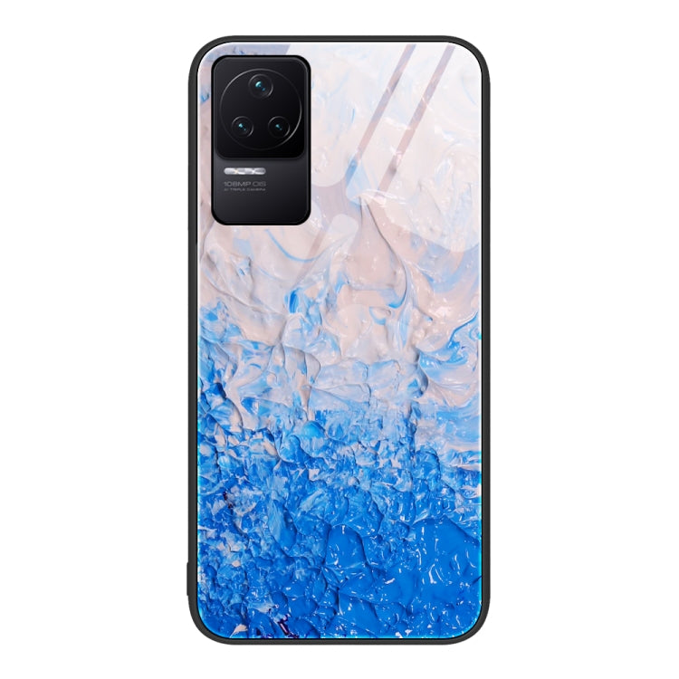 Custodia protettiva per telefono in vetro con motivo in marmo, For Xiaomi Redmi K50 Pro, For Xiaomi Redmi K50, For Xiaomi Redmi Note 10 Pro 4G Global