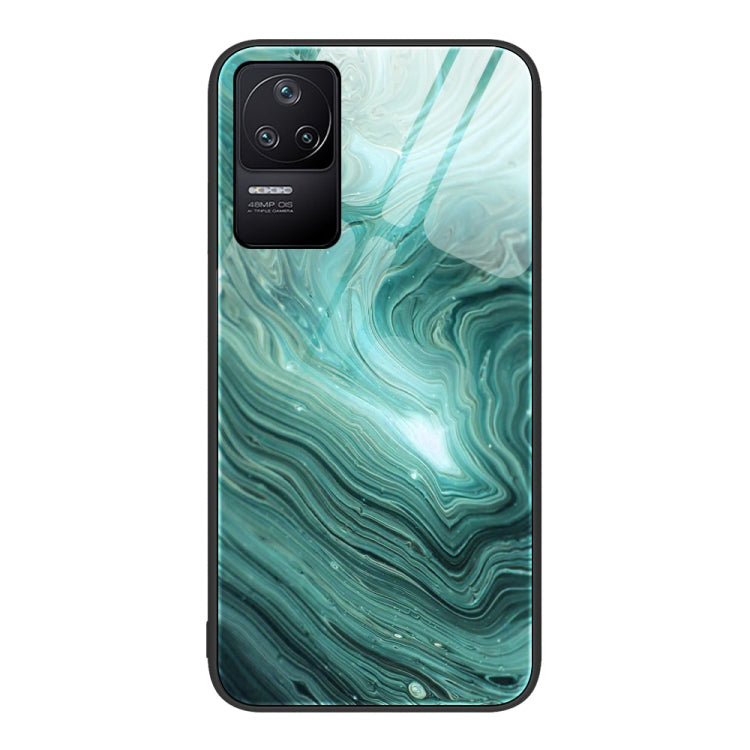 Custodia protettiva per telefono in vetro con motivo in marmo, For Xiaomi Redmi K50 Pro, For Xiaomi Redmi K50, For Xiaomi Redmi Note 10 Pro 4G Global