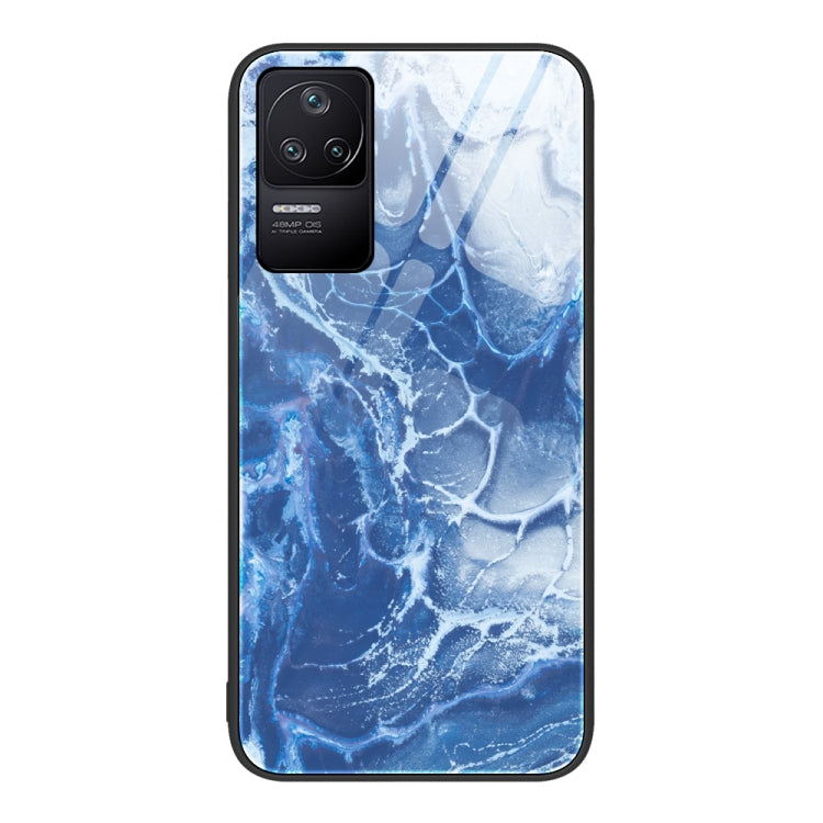 Custodia protettiva per telefono in vetro con motivo in marmo, For Xiaomi Redmi K50 Pro, For Xiaomi Redmi K50, For Xiaomi Redmi Note 10 Pro 4G Global