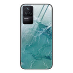 Custodia protettiva per telefono in vetro con motivo in marmo, For Xiaomi Redmi K50 Pro, For Xiaomi Redmi K50, For Xiaomi Redmi Note 10 Pro 4G Global