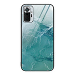 Custodia protettiva per telefono in vetro con motivo in marmo, For Xiaomi Redmi K50 Pro, For Xiaomi Redmi K50, For Xiaomi Redmi Note 10 Pro 4G Global