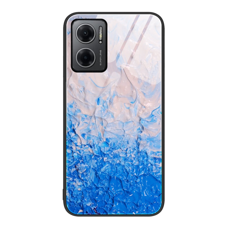 Custodia protettiva per telefono in vetro con motivo in marmo, For Xiaomi Redmi Note 11E, For Xiaomi Mi 11 Pro, For Xiaomi Mi 11 Ultra