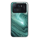 Custodia protettiva per telefono in vetro con motivo in marmo, For Xiaomi Redmi Note 11E, For Xiaomi Mi 11 Pro, For Xiaomi Mi 11 Ultra